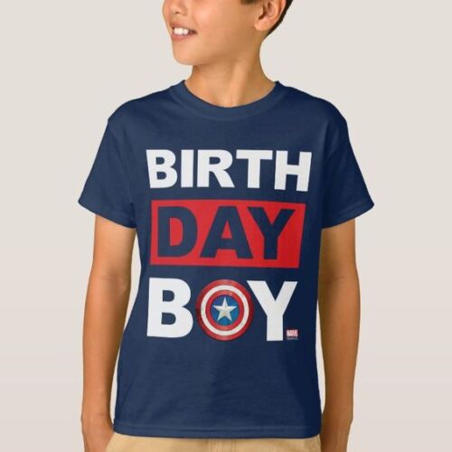 Birthday Boy Super Hero T-SHIRT