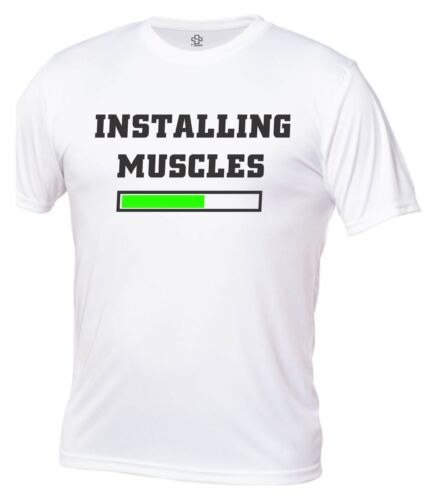 Installing Muscles Dri Fit T-shirts Men