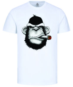nft monkey cigar t shirt