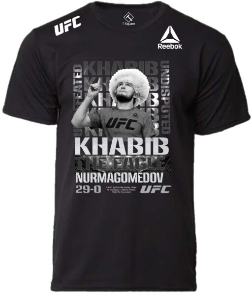 T SQUARE || KHABIB UFC REEBOK || PREMIUM DRI FIT T SHIRT