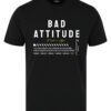 bad attitude aesthetic t shirt for men