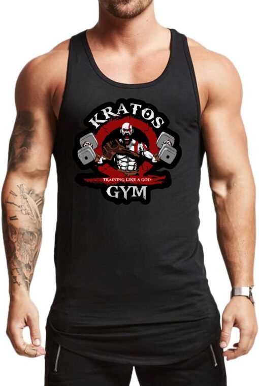 kratos tank top gym dri fit