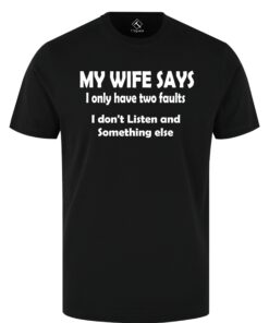 Trendy text wife saying t shirt