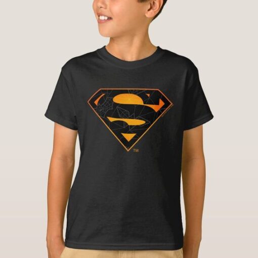 superman logo kids t shirt