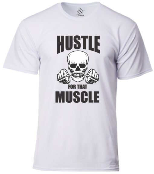 T Square || Dri Fit T Shirt || HUSTLE MUSCLE