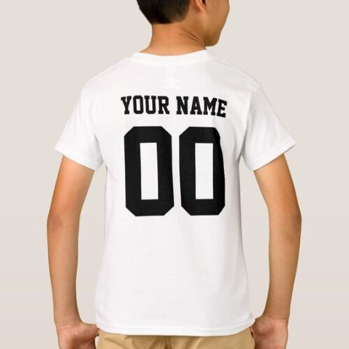 Name and Number Back T-SHIRT