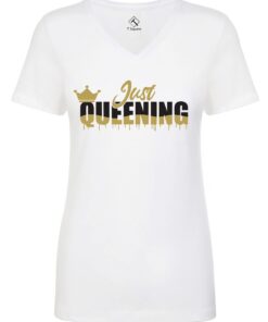 #queening #justqueening #ladiestshirt #casualtshirt #premiumtshirt #womentshirt #aesthetictshirt #brandedtshirts #tshirtsforwomen