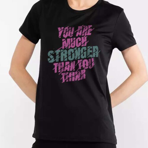 STRONGER Women Dri Fit T-shirt