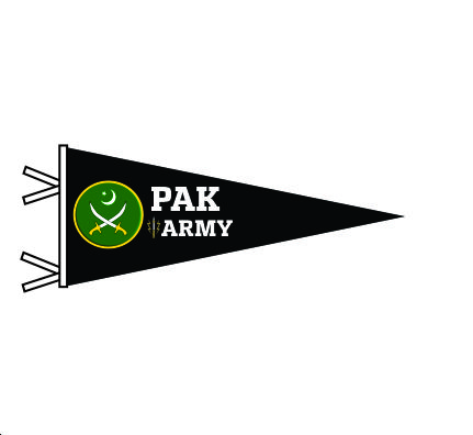 T SQUARE || PAKISTAN ARMY || PENNANT
