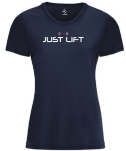 T SQUARE || JUST LIFT || PREMIUM DRI FIT WOMEN T SHIRT