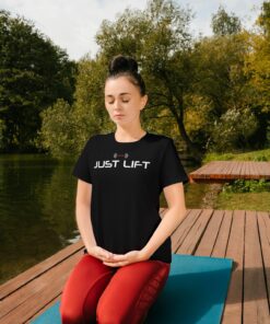 T SQUARE || JUST LIFT || PREMIUM DRI FIT WOMEN T SHIRT